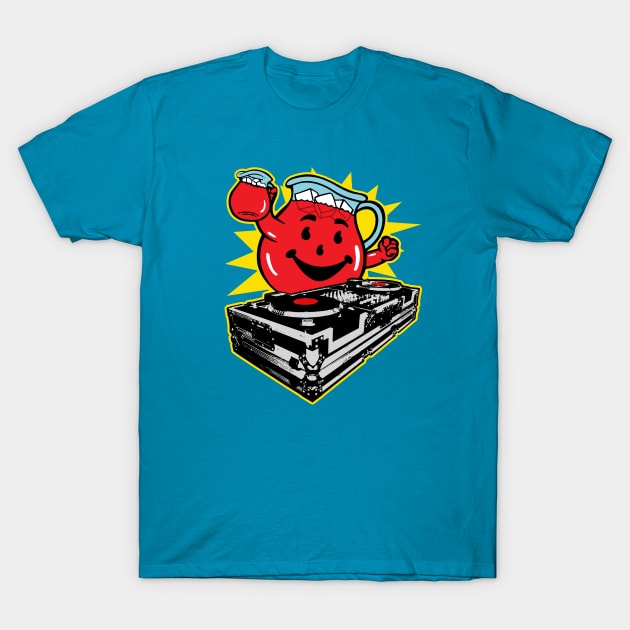 KOOL-AID TURNTABLES T-Shirt by ROBZILLA